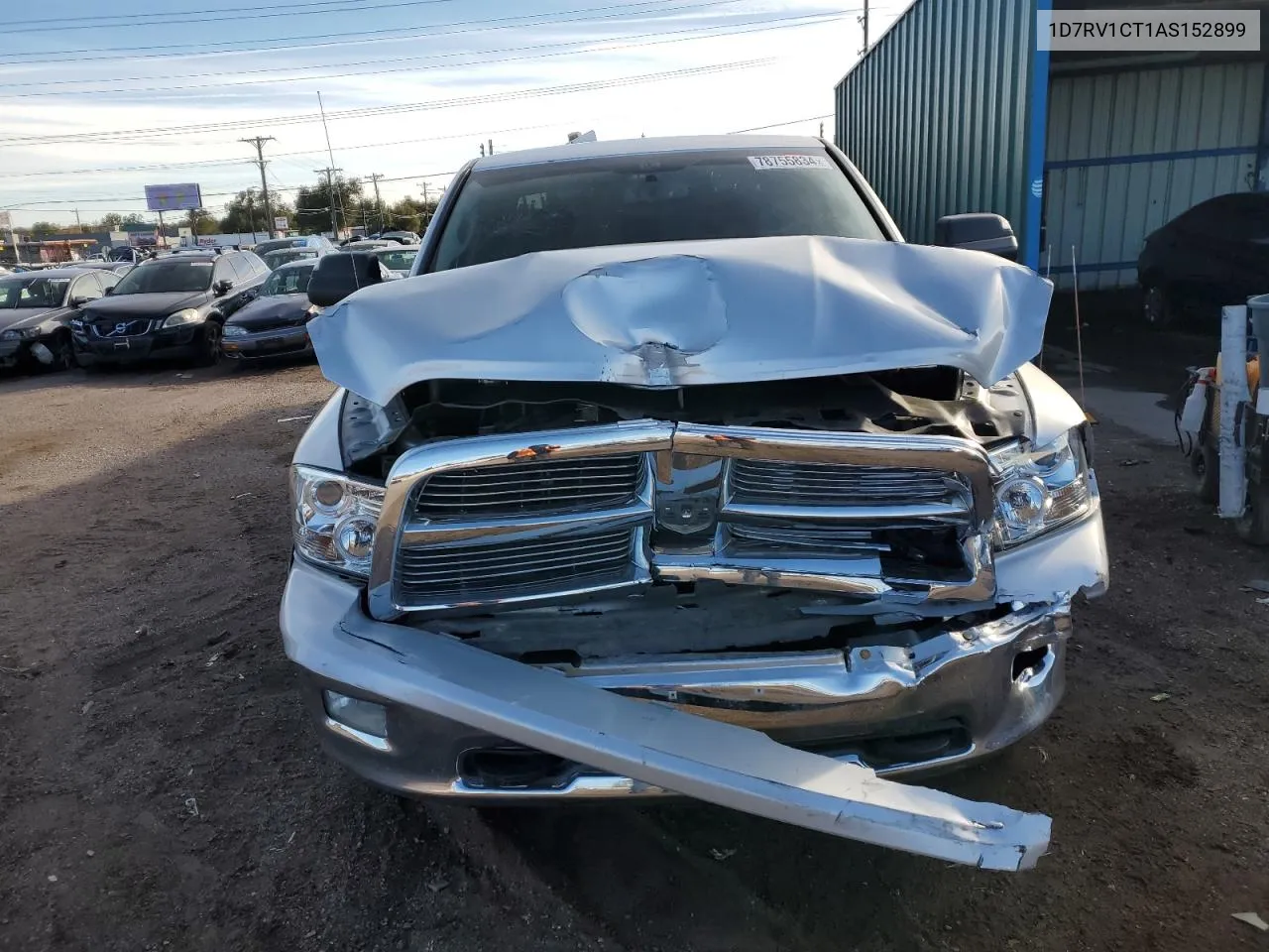 2010 Dodge Ram 1500 VIN: 1D7RV1CT1AS152899 Lot: 78755834