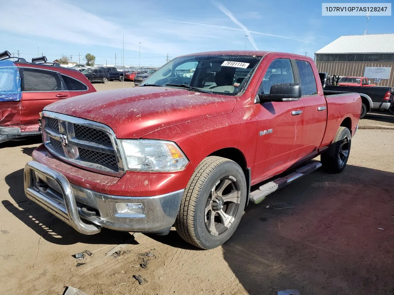 2010 Dodge Ram 1500 VIN: 1D7RV1GP7AS128247 Lot: 79101114