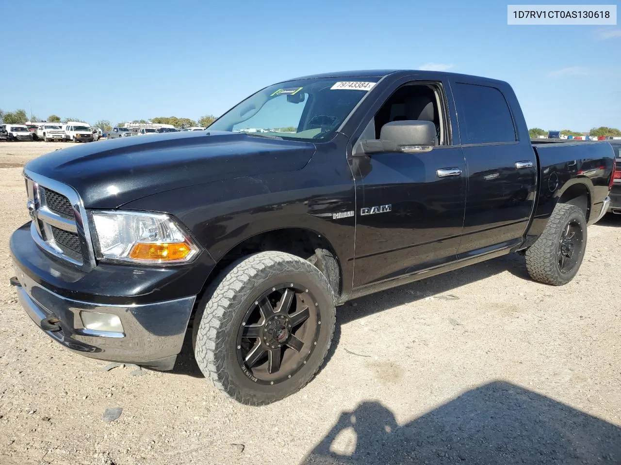 2010 Dodge Ram 1500 VIN: 1D7RV1CT0AS130618 Lot: 79743384