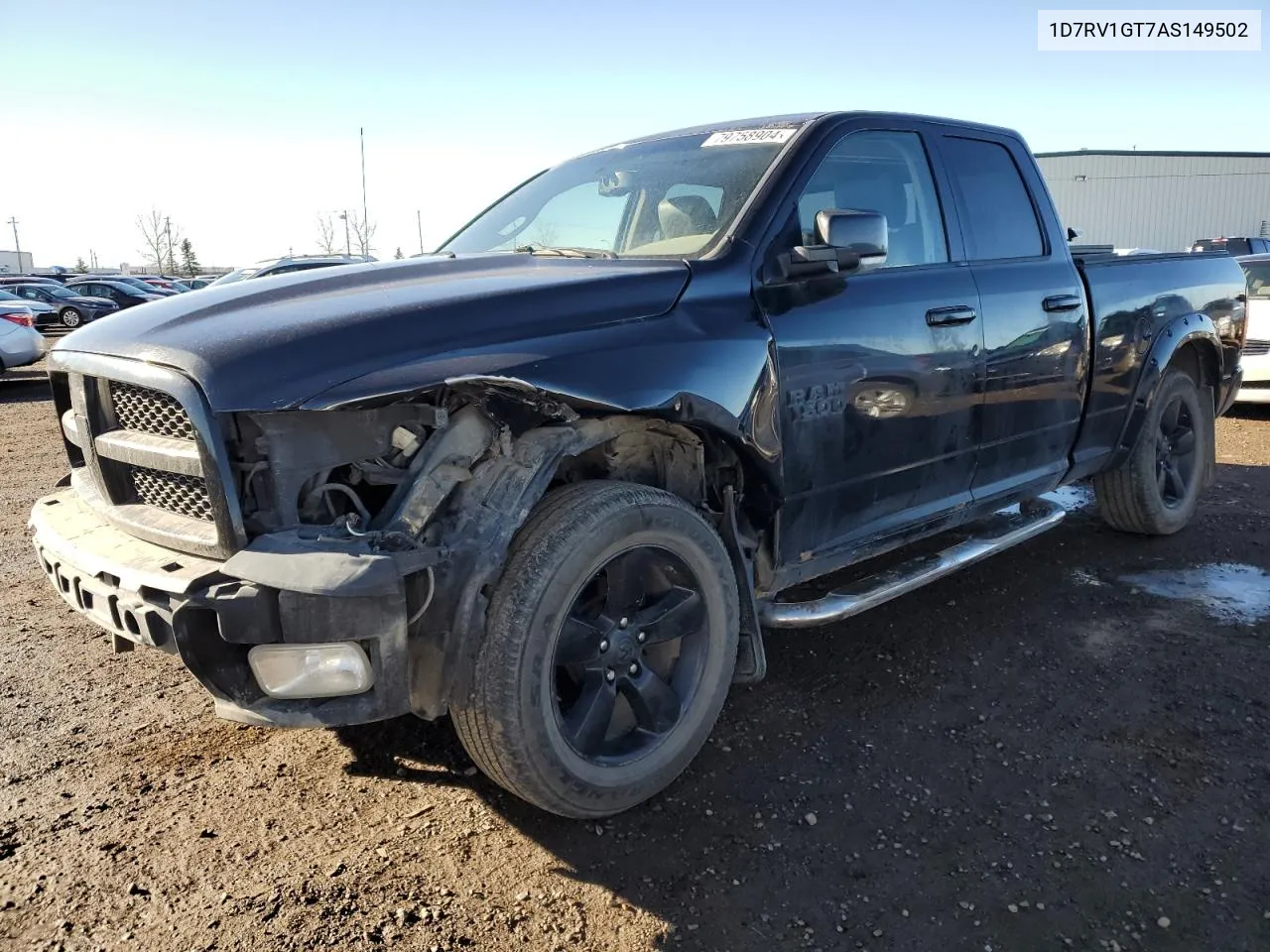 2010 Dodge Ram 1500 VIN: 1D7RV1GT7AS149502 Lot: 79758904