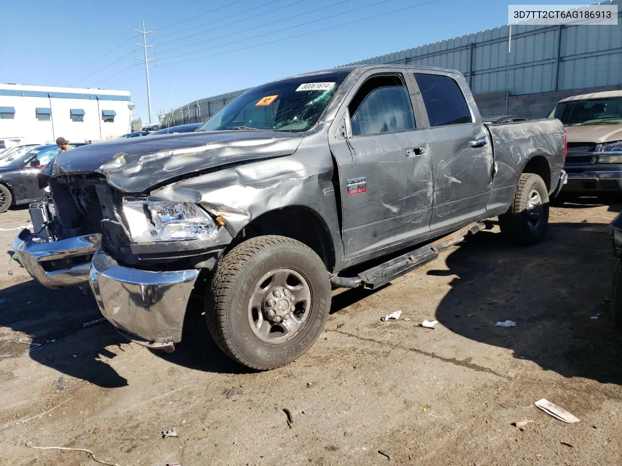 2010 Dodge Ram 2500 VIN: 3D7TT2CT6AG186913 Lot: 80061614