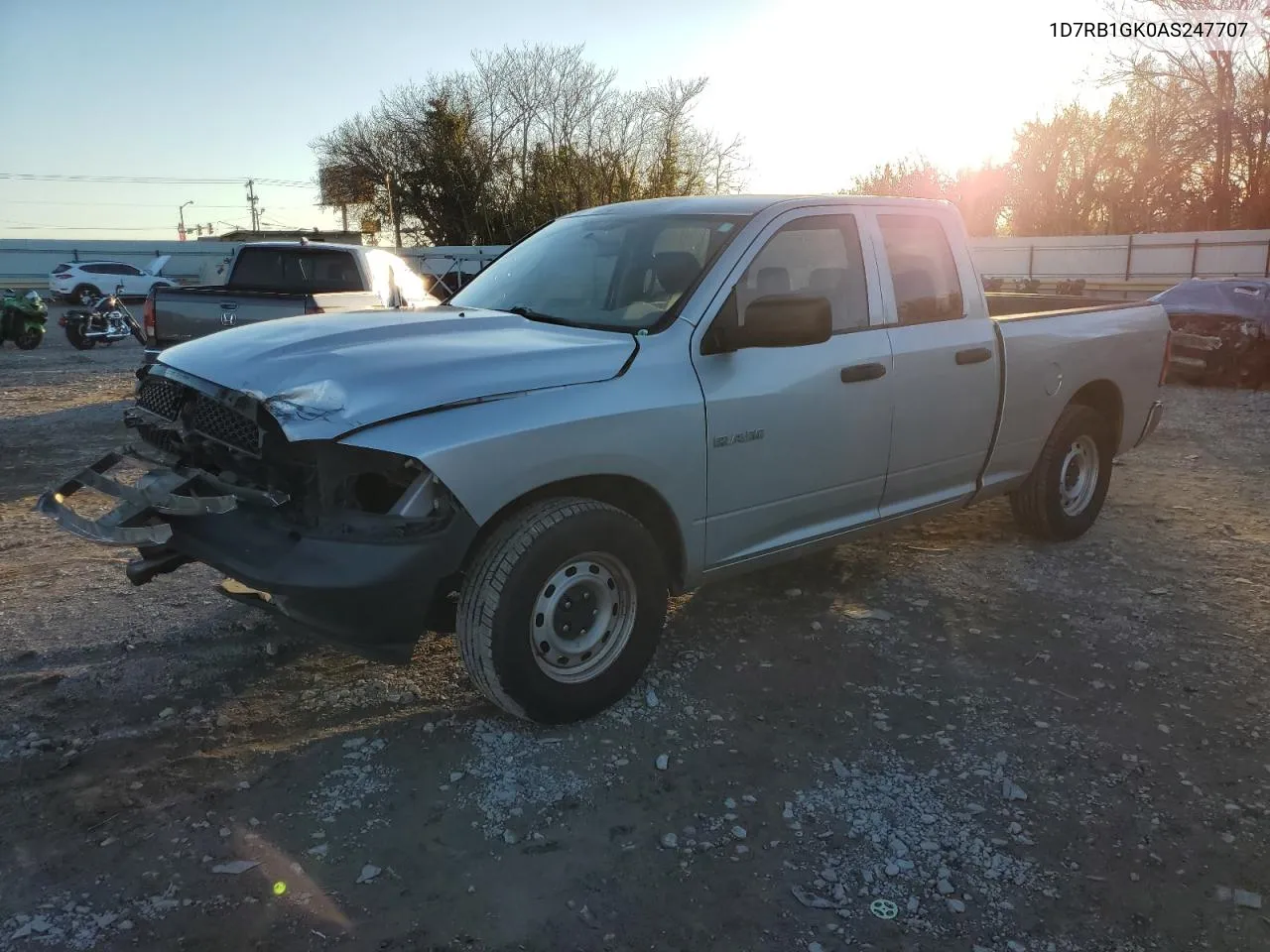 2010 Dodge Ram 1500 VIN: 1D7RB1GK0AS247707 Lot: 81312654