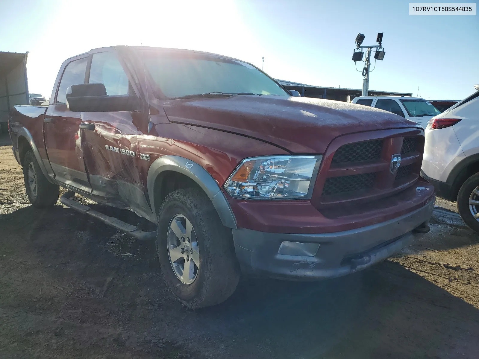 2011 Dodge Ram 1500 VIN: 1D7RV1CT5BS544835 Lot: 42651844