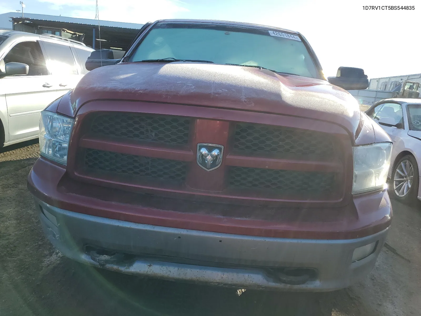 1D7RV1CT5BS544835 2011 Dodge Ram 1500