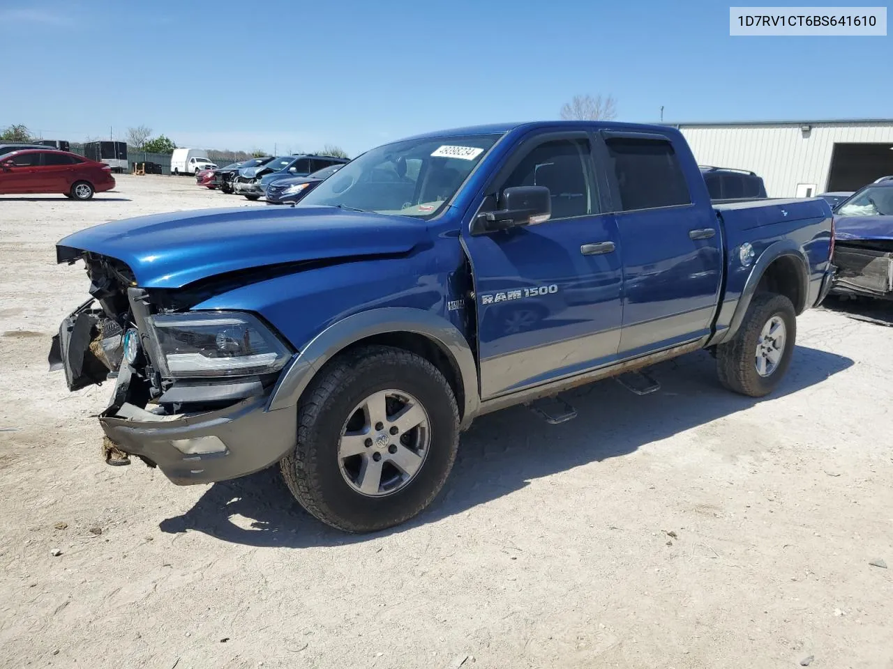 1D7RV1CT6BS641610 2011 Dodge Ram 1500