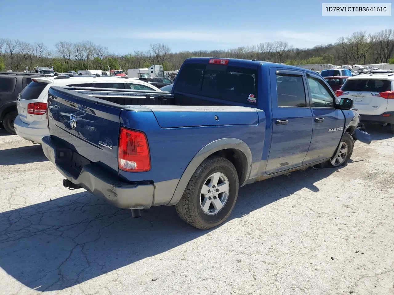 2011 Dodge Ram 1500 VIN: 1D7RV1CT6BS641610 Lot: 49398234