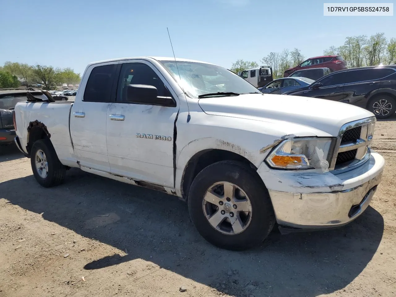 1D7RV1GP5BS524758 2011 Dodge Ram 1500