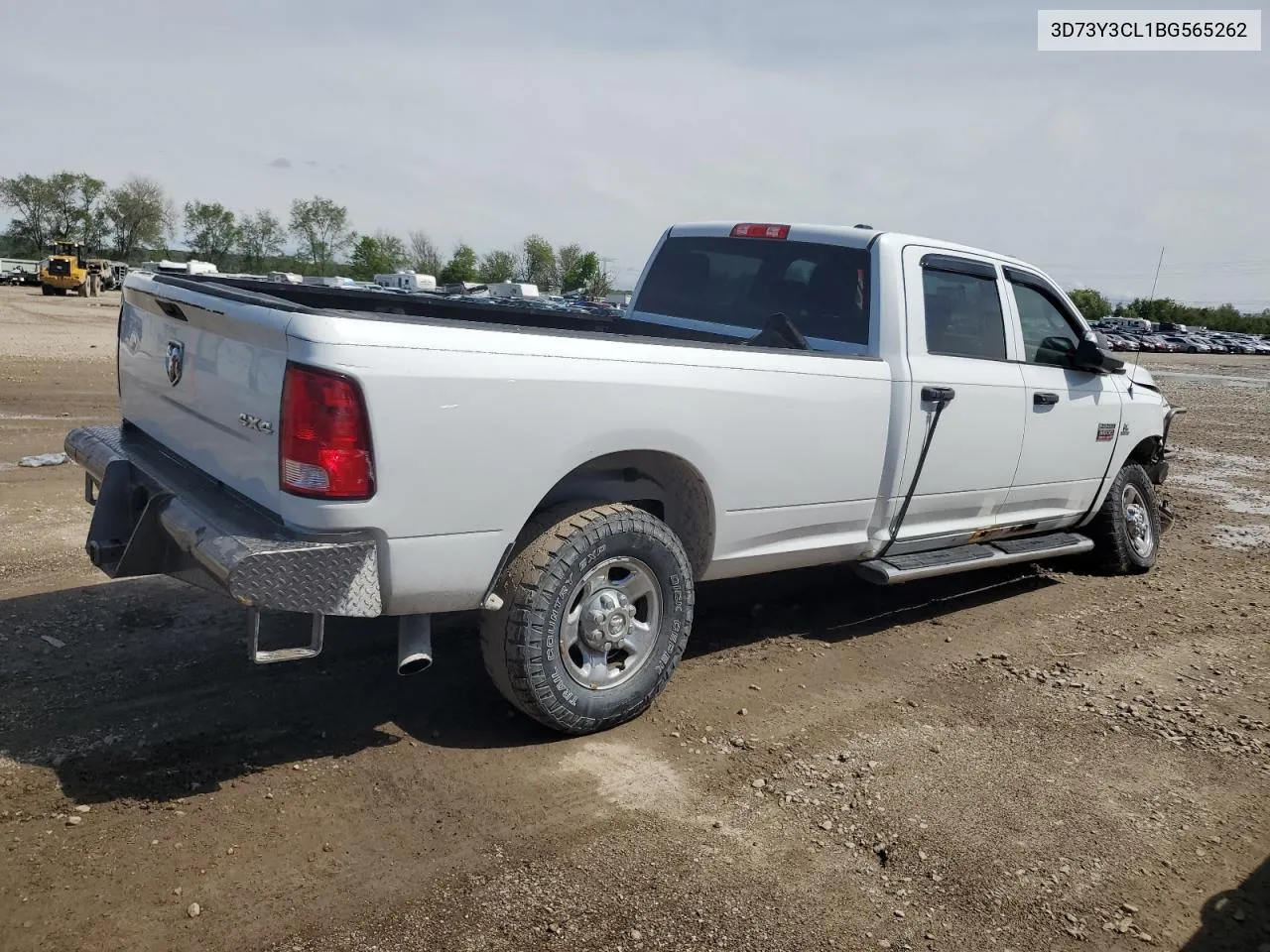 2011 Dodge Ram 3500 VIN: 3D73Y3CL1BG565262 Lot: 52013214