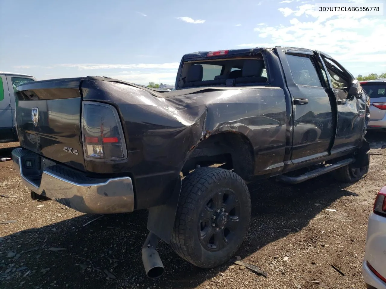 2011 Dodge Ram 2500 VIN: 3D7UT2CL6BG556778 Lot: 54032234