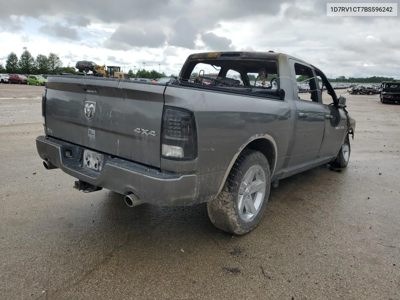 2011 Dodge Ram 1500 VIN: 1D7RV1CT7BS596242 Lot: 55017974