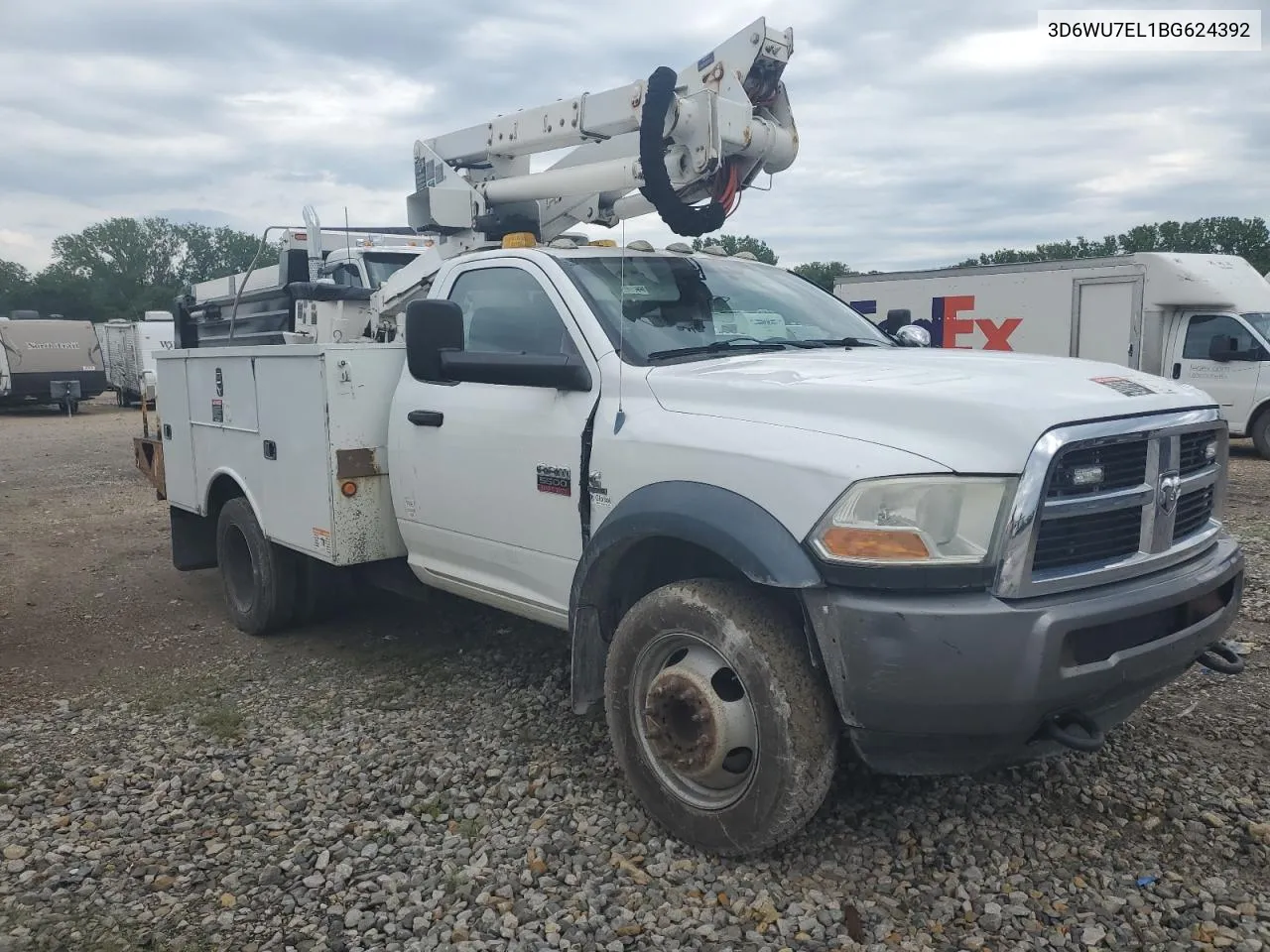 2011 Dodge Ram 5500 St VIN: 3D6WU7EL1BG624392 Lot: 55028854