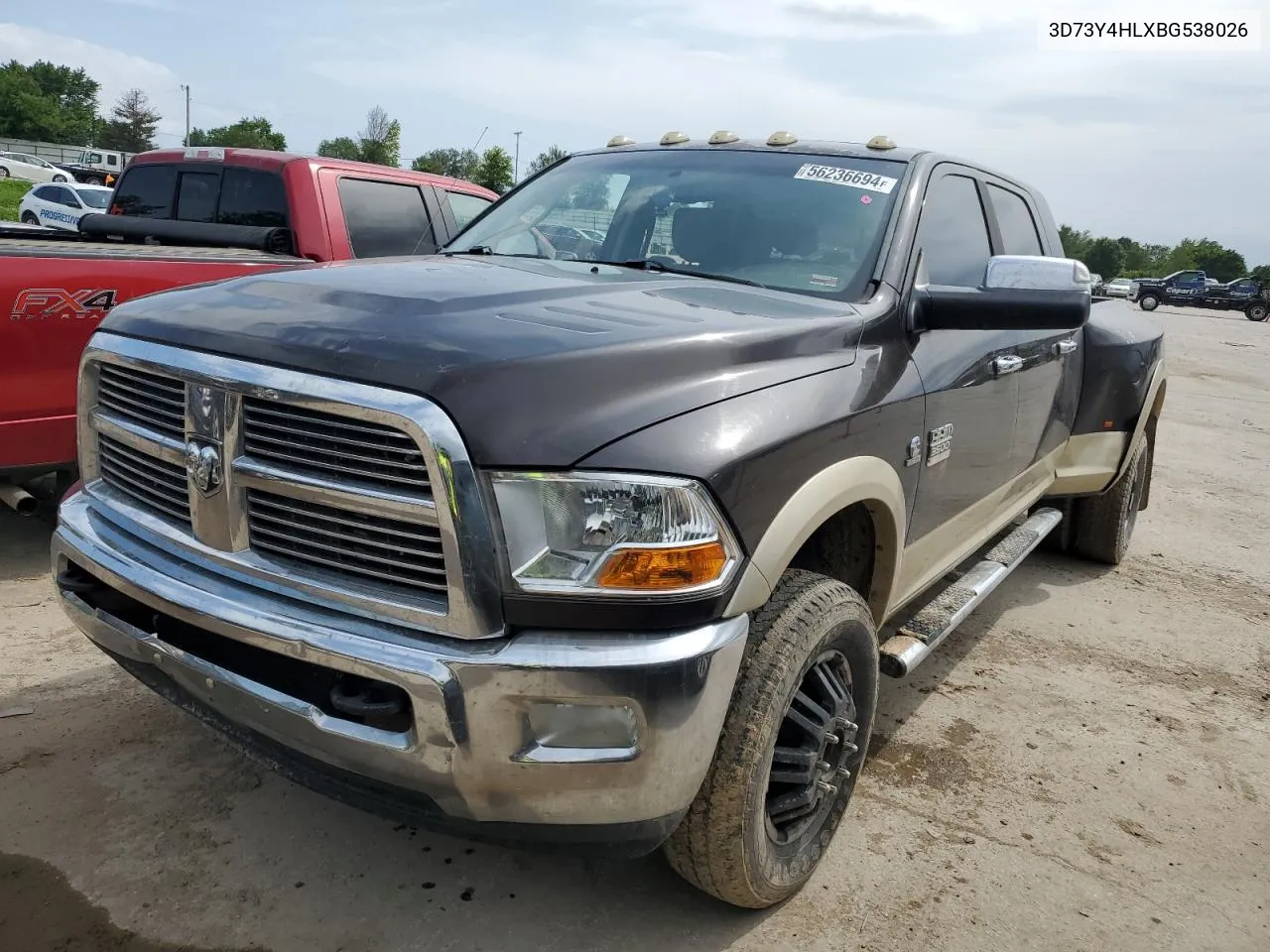 2011 Dodge Ram 3500 VIN: 3D73Y4HLXBG538026 Lot: 56236694