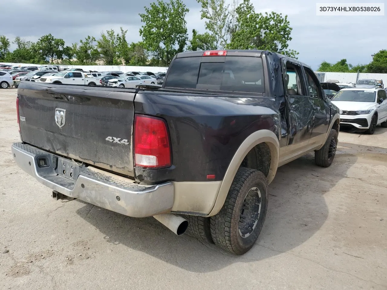 2011 Dodge Ram 3500 VIN: 3D73Y4HLXBG538026 Lot: 56236694