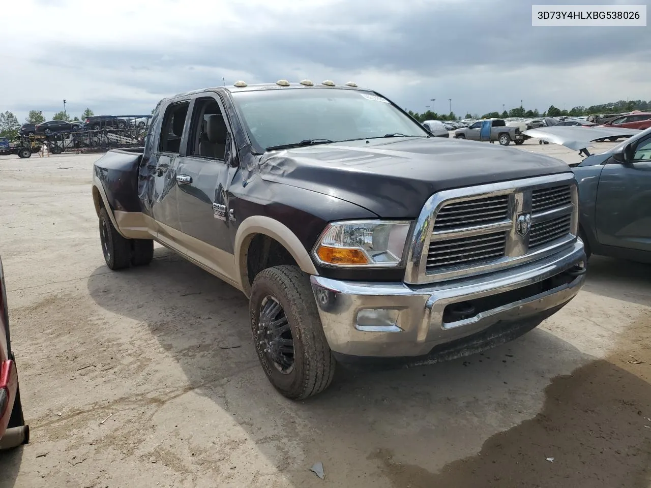 2011 Dodge Ram 3500 VIN: 3D73Y4HLXBG538026 Lot: 56236694