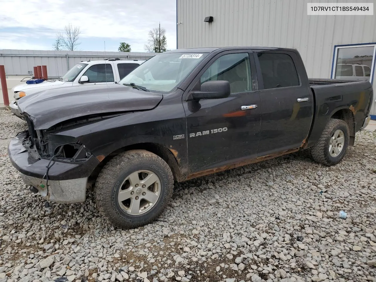 1D7RV1CT1BS549434 2011 Dodge Ram 1500