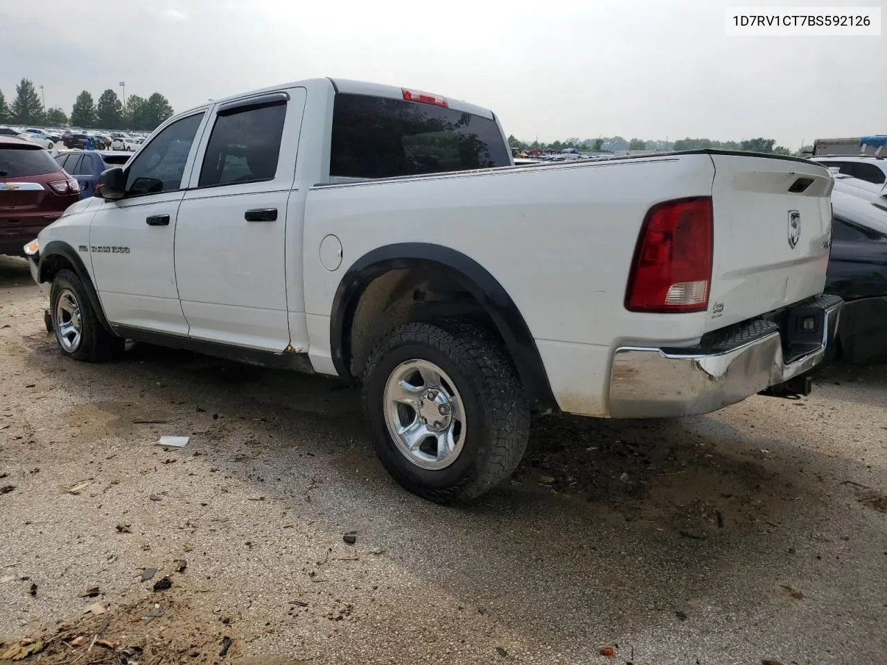 1D7RV1CT7BS592126 2011 Dodge Ram 1500