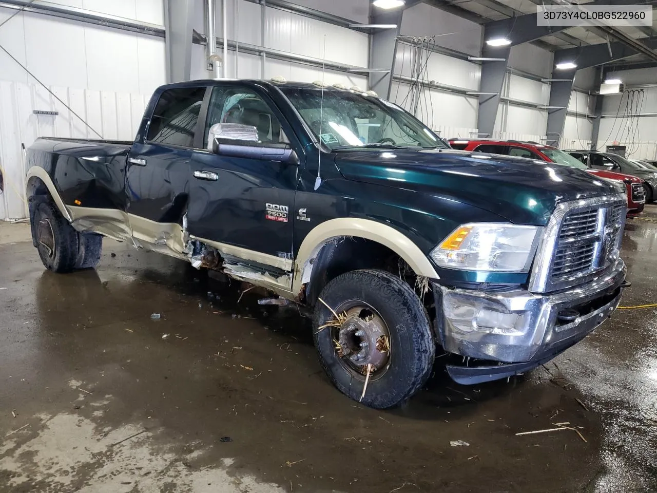 2011 Dodge Ram 3500 VIN: 3D73Y4CL0BG522960 Lot: 58227574