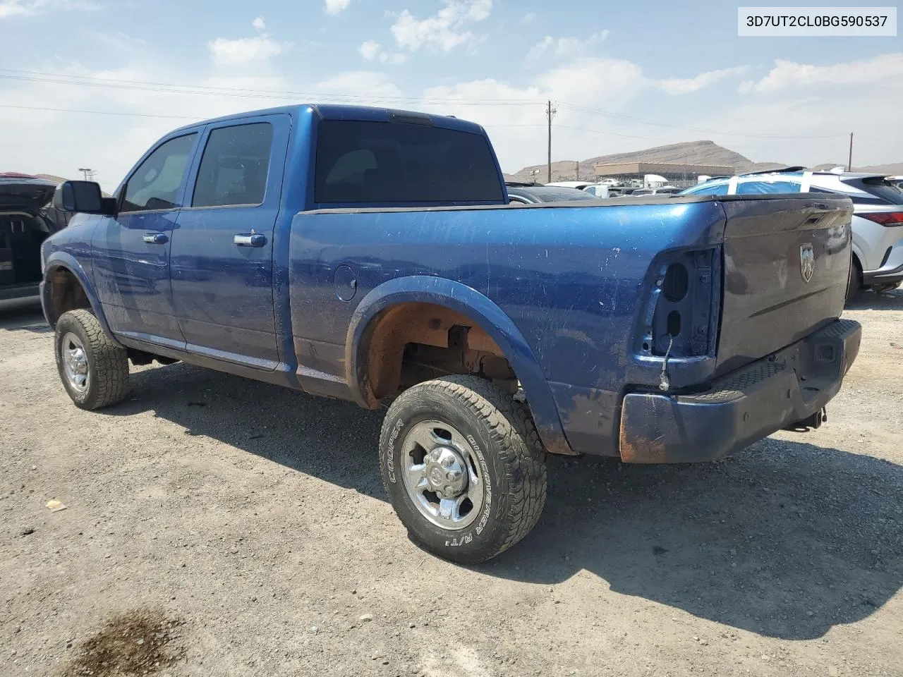 2011 Dodge Ram 2500 VIN: 3D7UT2CL0BG590537 Lot: 58227634