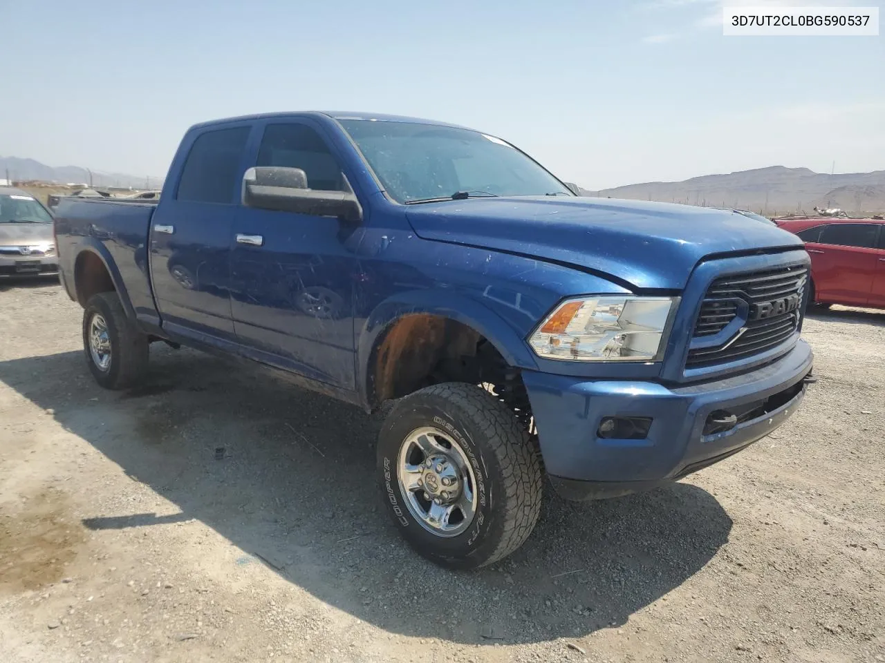 2011 Dodge Ram 2500 VIN: 3D7UT2CL0BG590537 Lot: 58227634