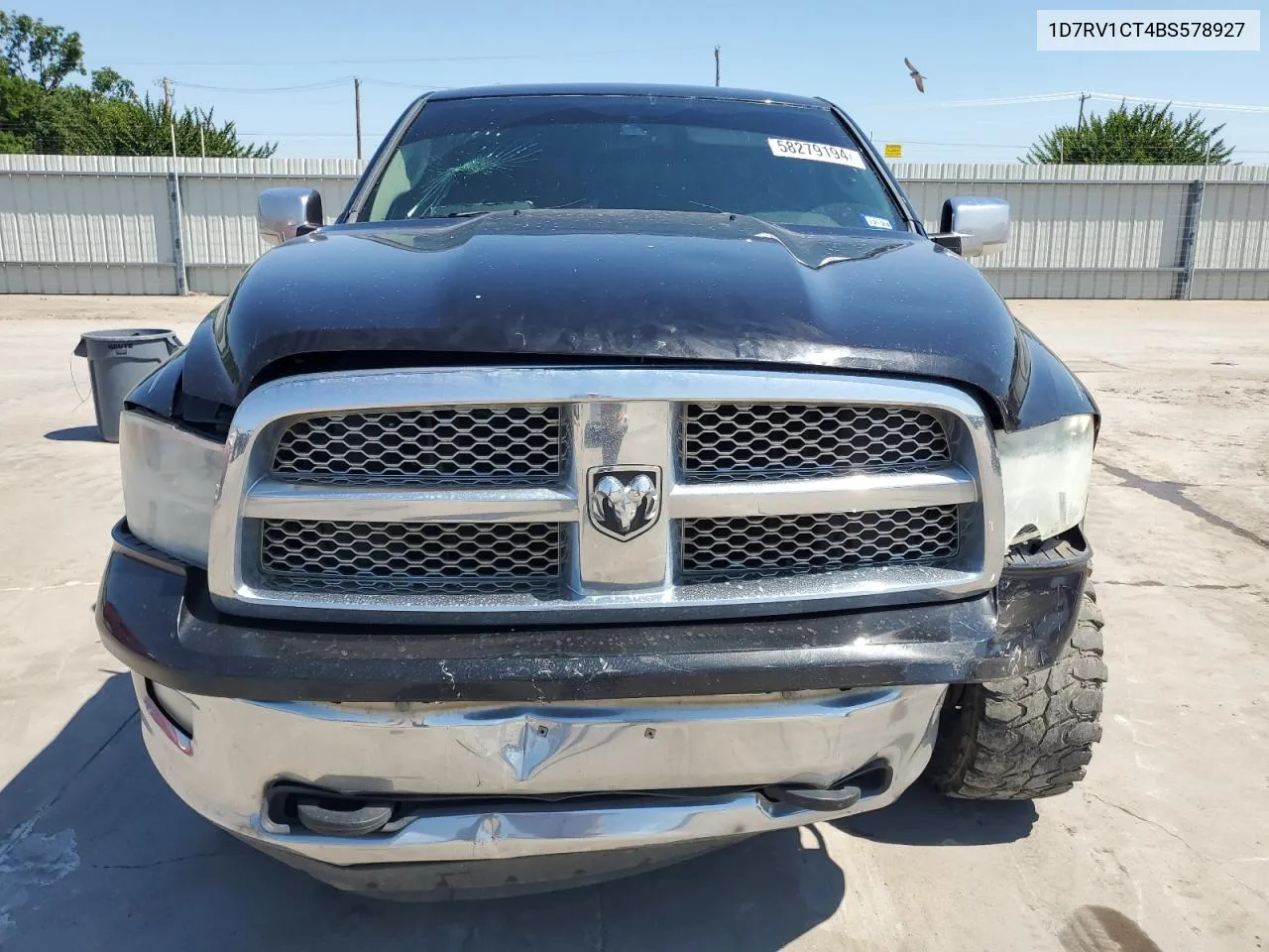 1D7RV1CT4BS578927 2011 Dodge Ram 1500