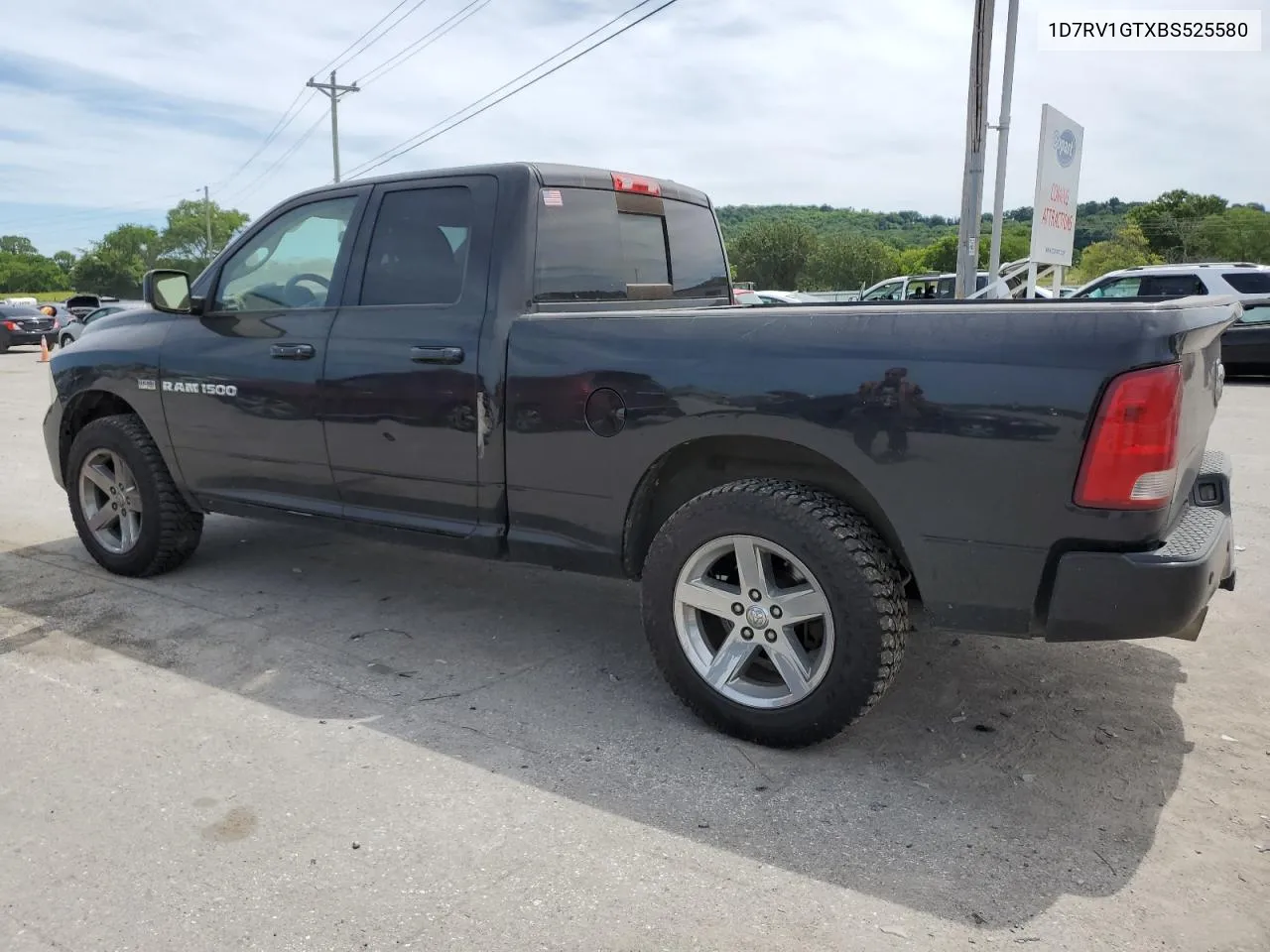 2011 Dodge Ram 1500 VIN: 1D7RV1GTXBS525580 Lot: 58839914