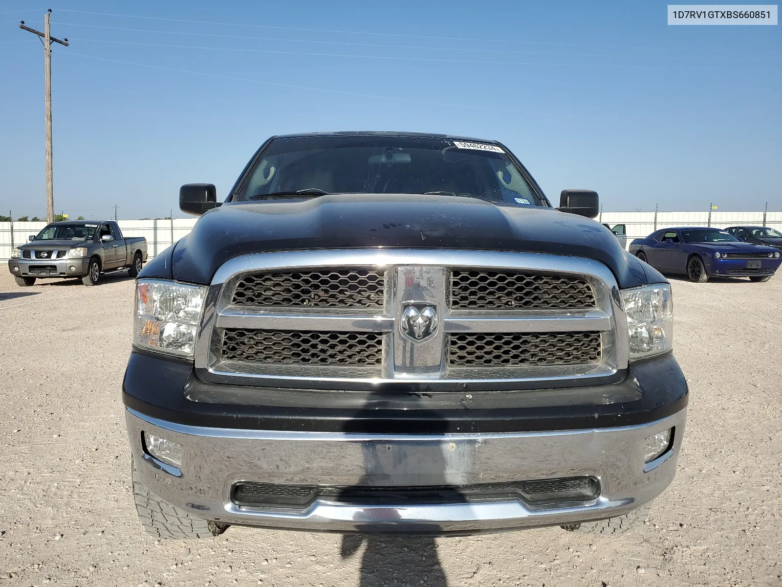 1D7RV1GTXBS660851 2011 Dodge Ram 1500