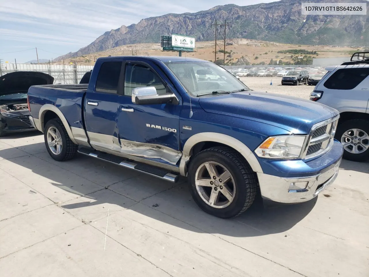 2011 Dodge Ram 1500 VIN: 1D7RV1GT1BS642626 Lot: 59732704