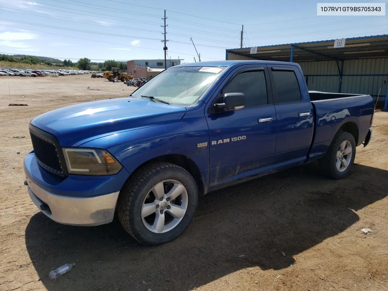 2011 Dodge Ram 1500 VIN: 1D7RV1GT9BS705343 Lot: 60024374