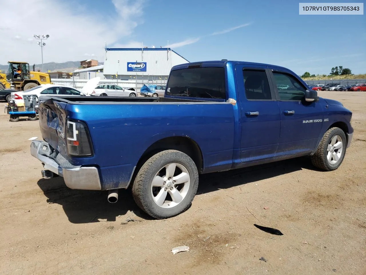 1D7RV1GT9BS705343 2011 Dodge Ram 1500