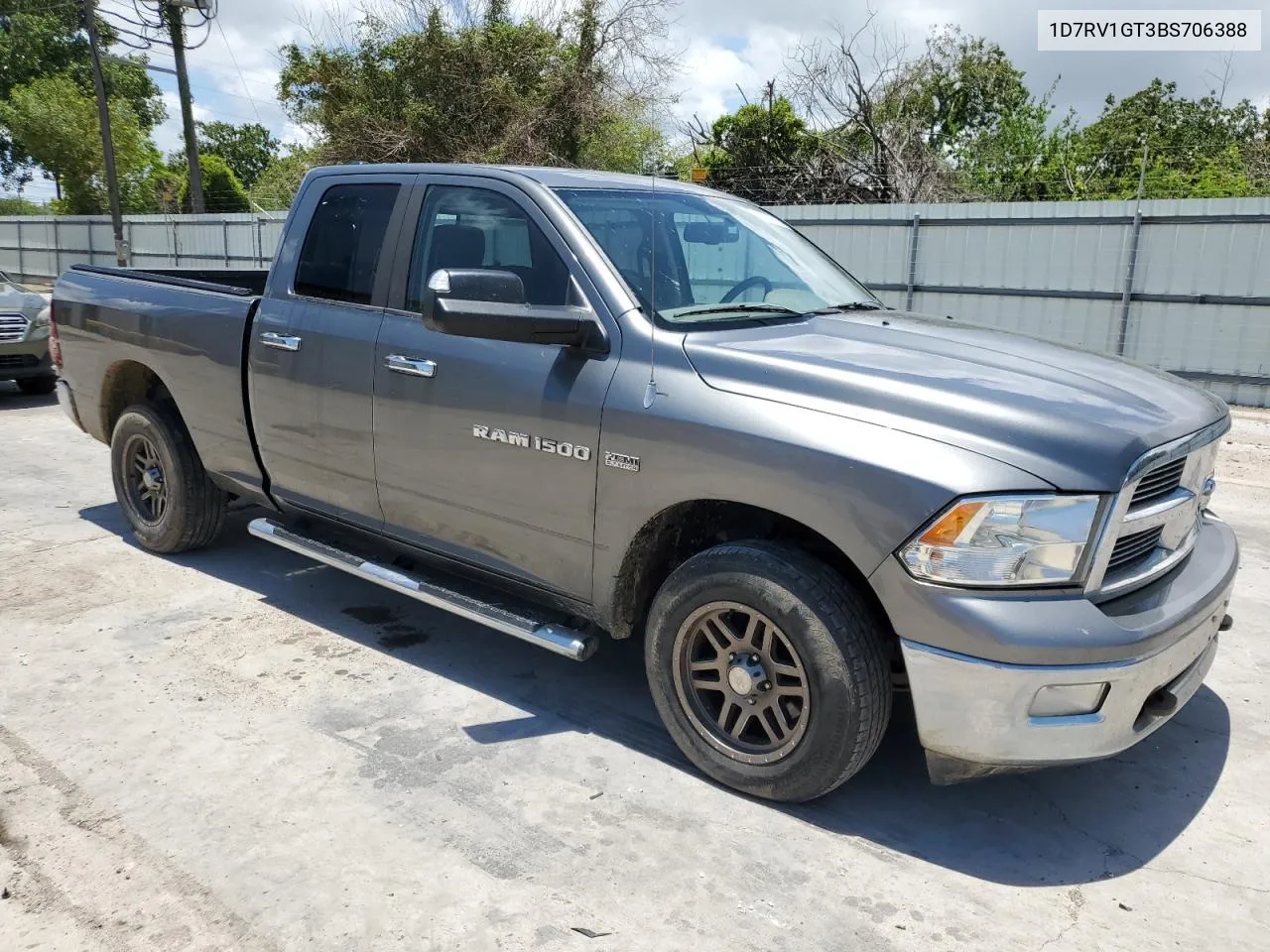 2011 Dodge Ram 1500 VIN: 1D7RV1GT3BS706388 Lot: 60347024