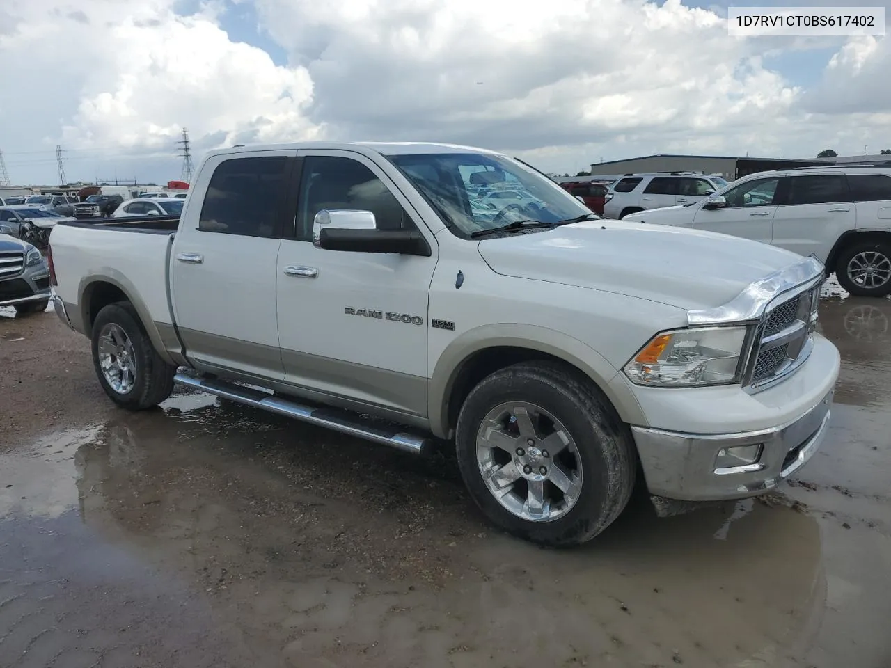 2011 Dodge Ram 1500 VIN: 1D7RV1CT0BS617402 Lot: 60387854