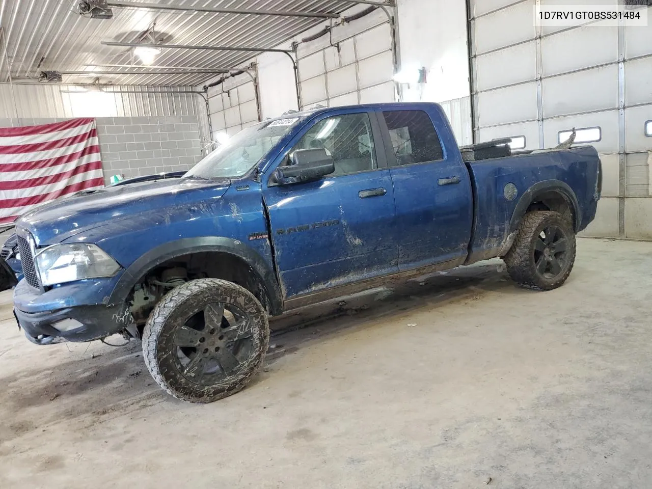 1D7RV1GT0BS531484 2011 Dodge Ram 1500