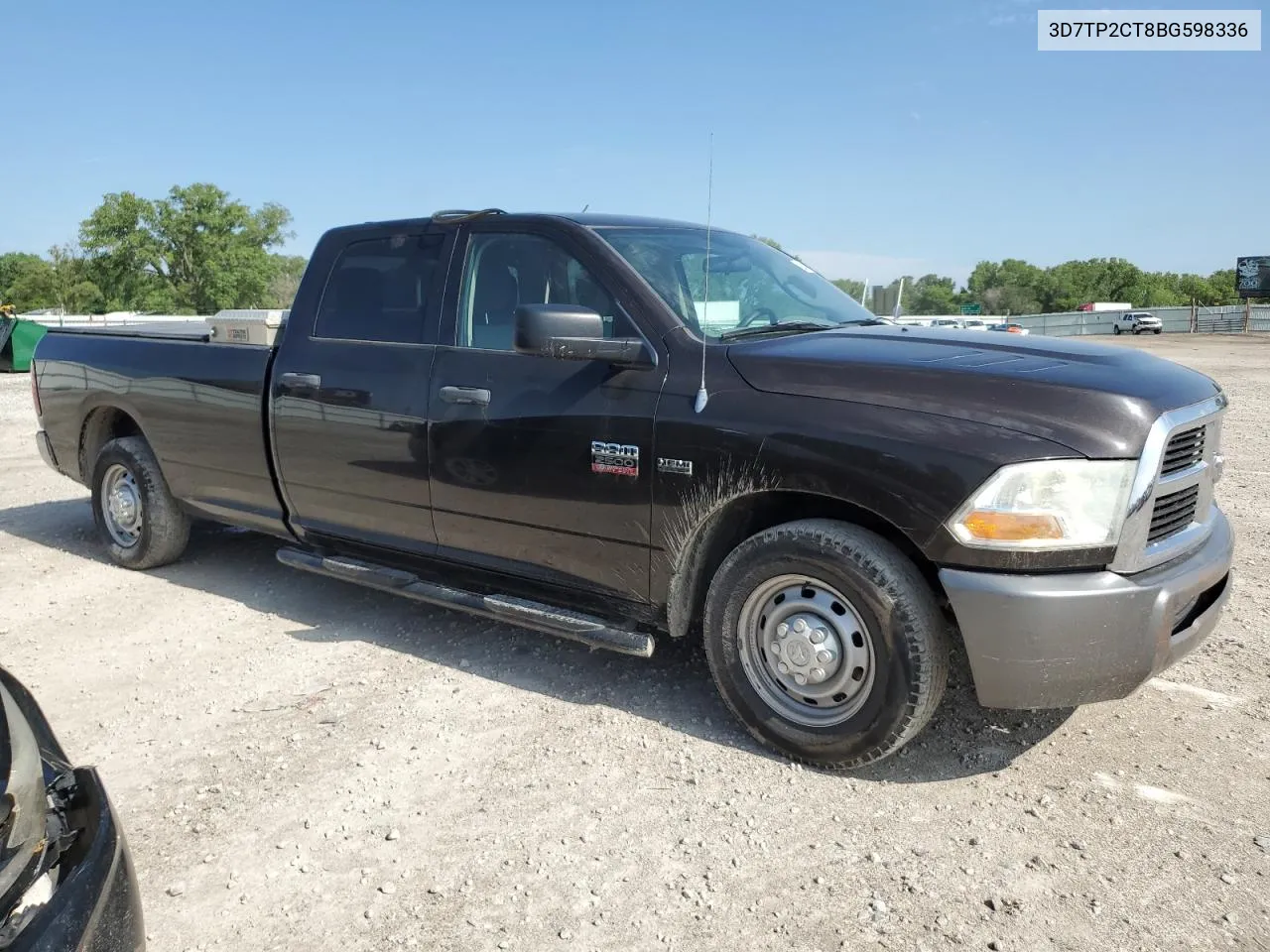 2011 Dodge Ram 2500 VIN: 3D7TP2CT8BG598336 Lot: 60840474