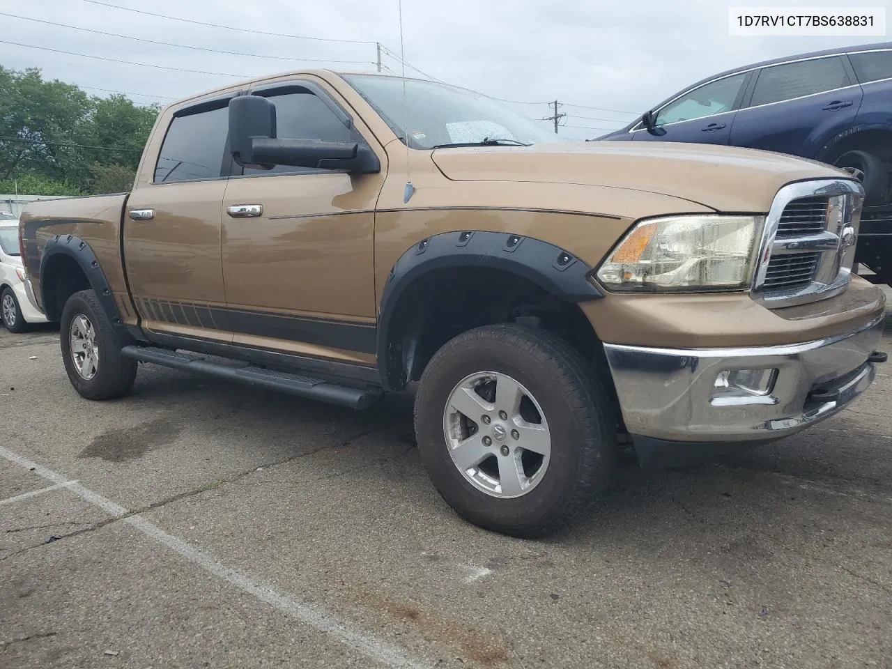 2011 Dodge Ram 1500 VIN: 1D7RV1CT7BS638831 Lot: 60881774