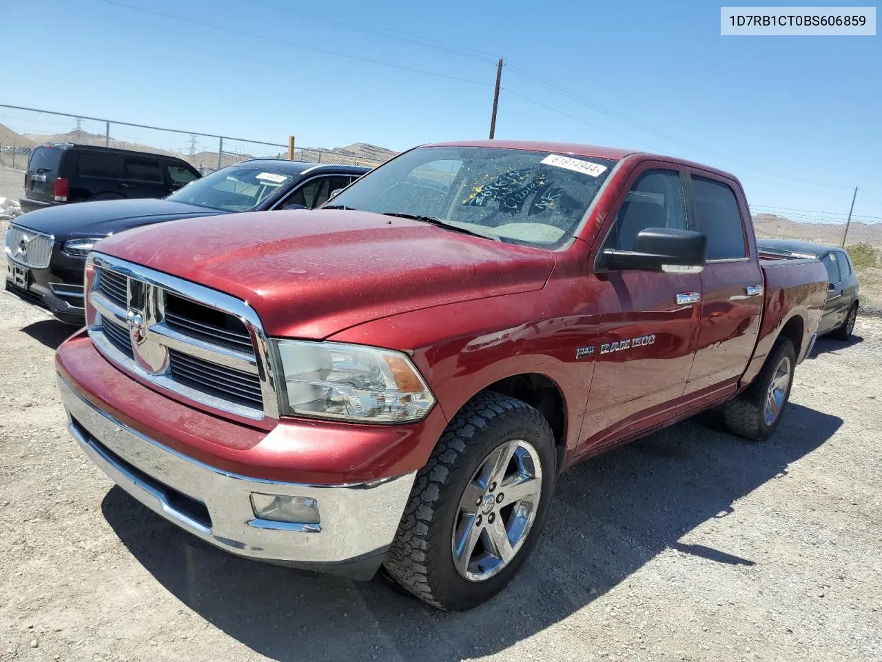 2011 Dodge Ram 1500 VIN: 1D7RB1CT0BS606859 Lot: 61914944