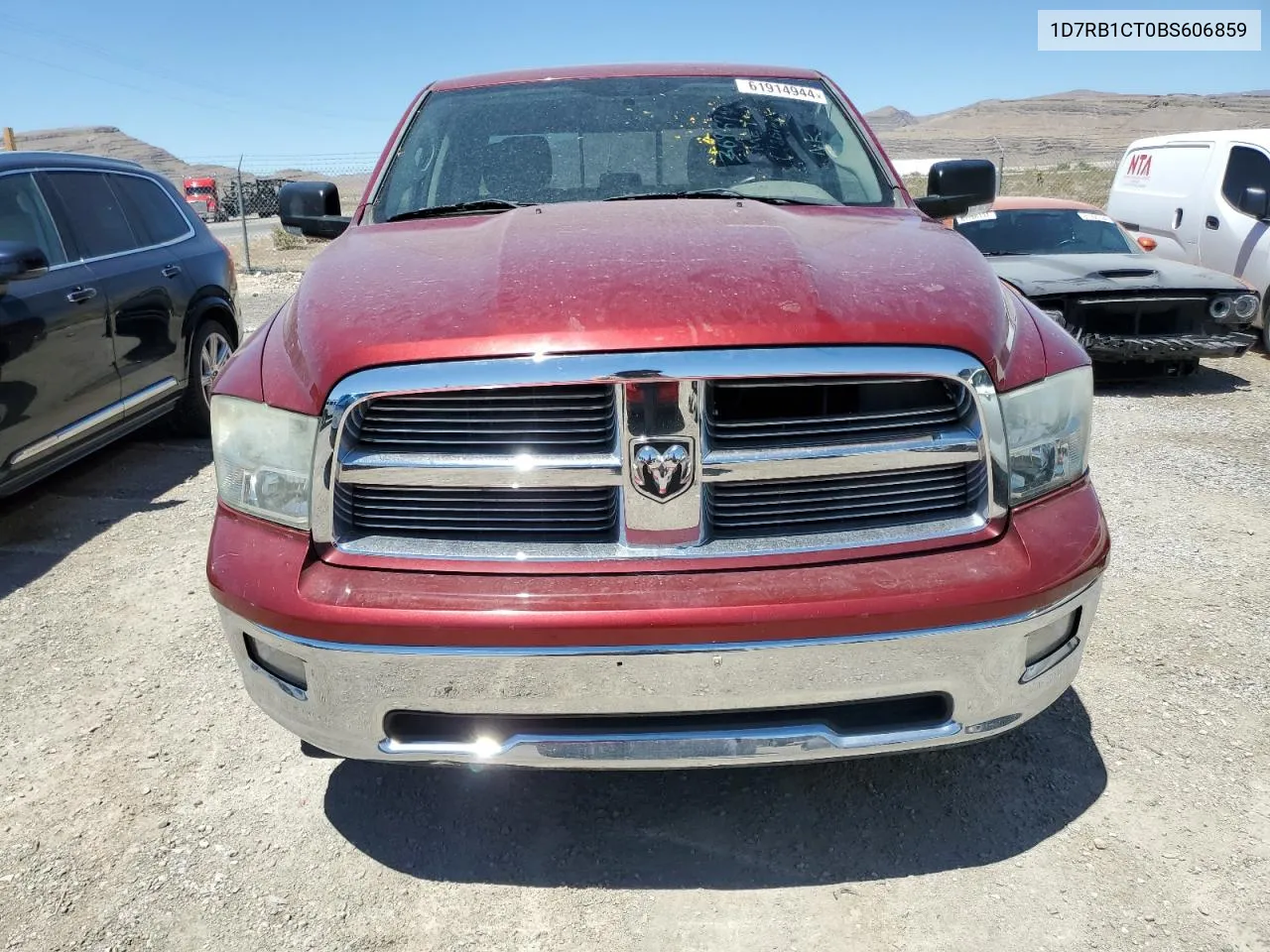 2011 Dodge Ram 1500 VIN: 1D7RB1CT0BS606859 Lot: 61914944