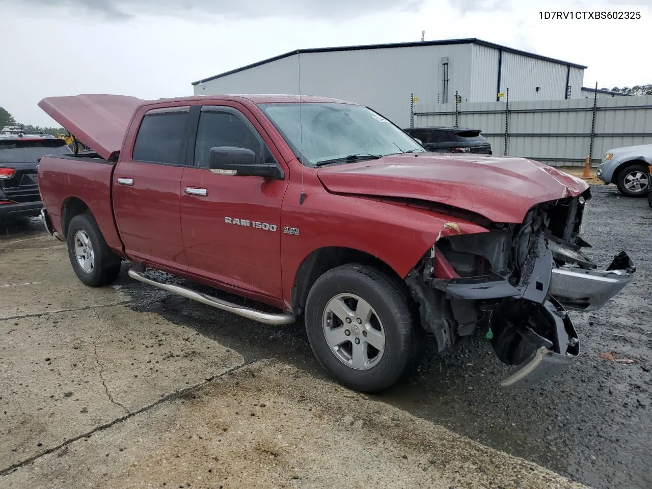 2011 Dodge Ram 1500 VIN: 1D7RV1CTXBS602325 Lot: 62244424