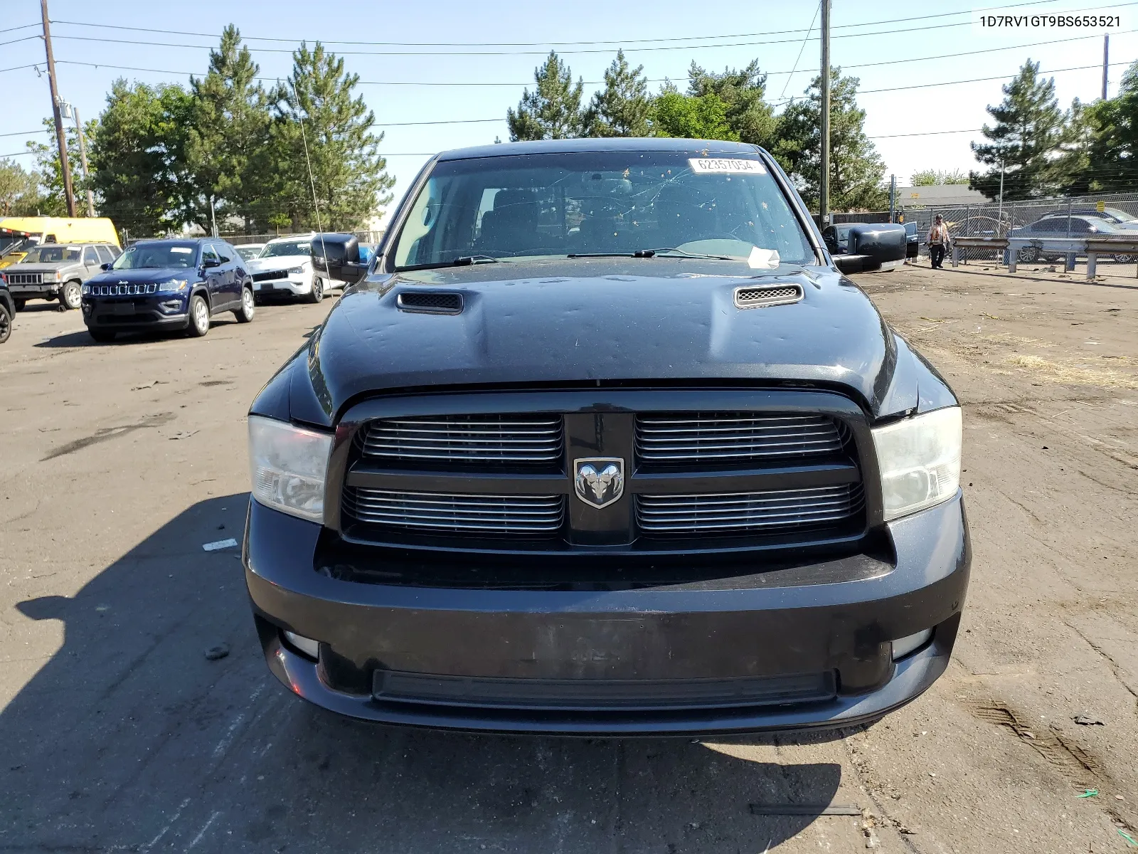 2011 Dodge Ram 1500 VIN: 1D7RV1GT9BS653521 Lot: 62357054