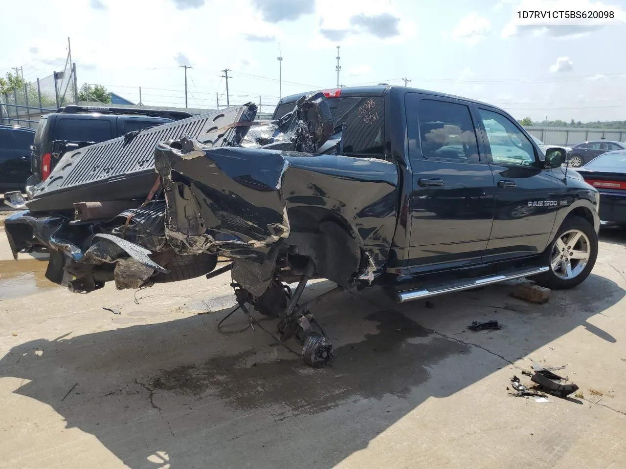 2011 Dodge Ram 1500 VIN: 1D7RV1CT5BS620098 Lot: 62759854