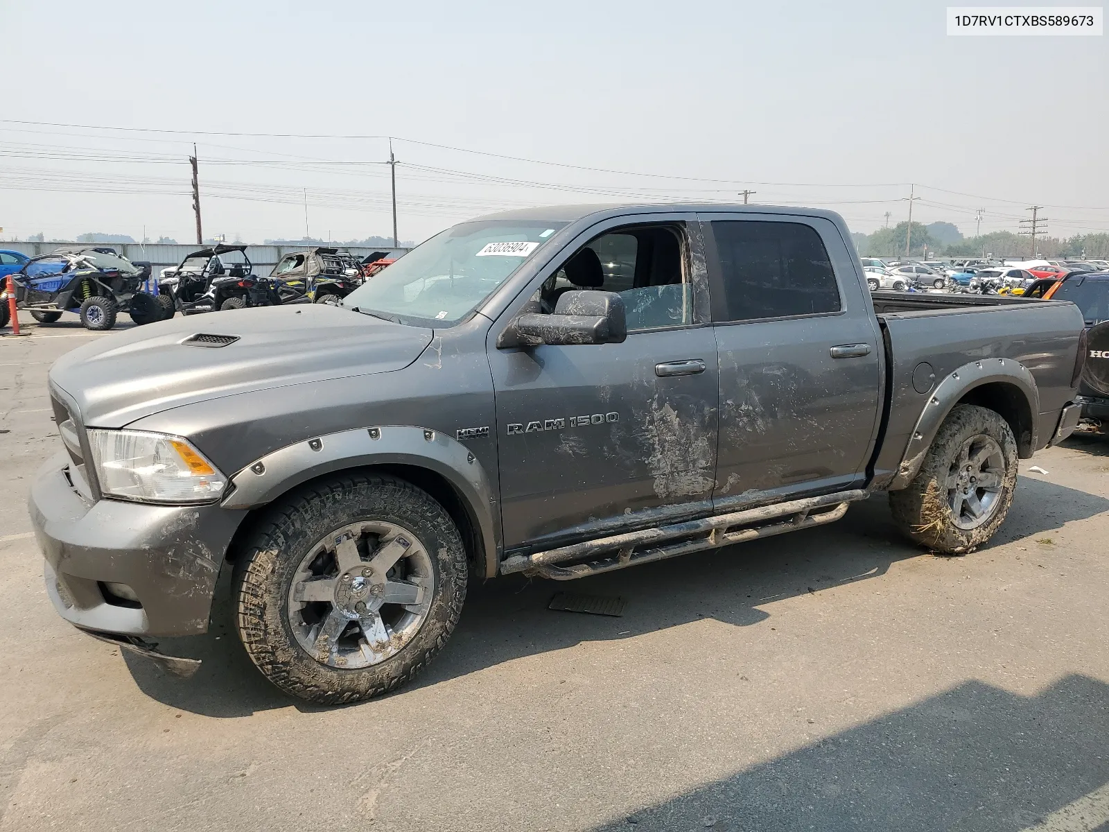 2011 Dodge Ram 1500 VIN: 1D7RV1CTXBS589673 Lot: 63036904