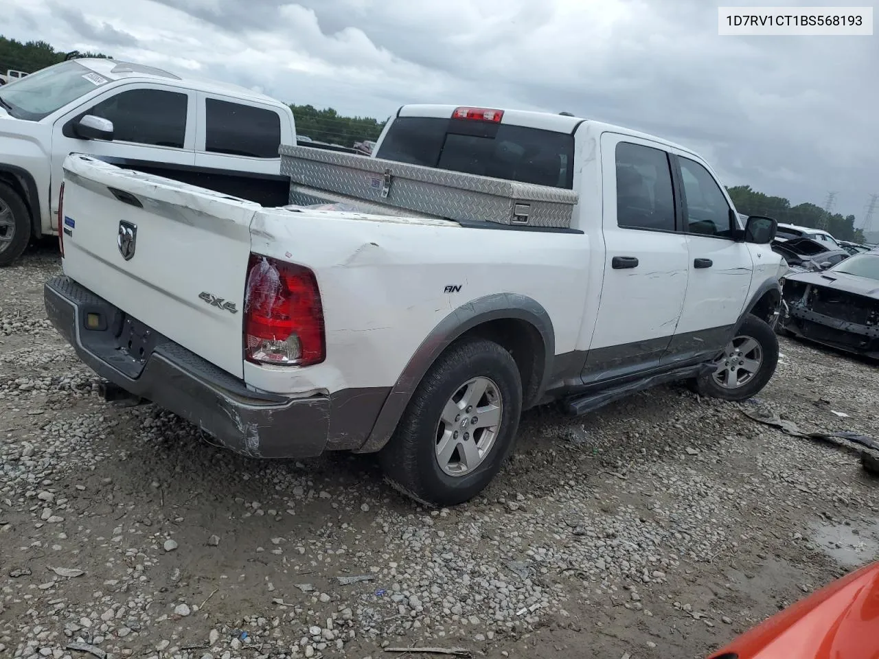 2011 Dodge Ram 1500 VIN: 1D7RV1CT1BS568193 Lot: 63212914