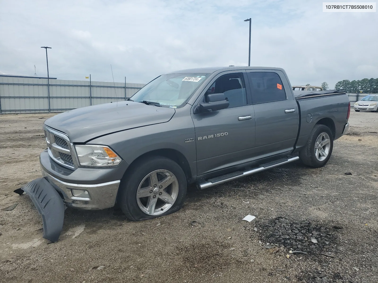 2011 Dodge Ram 1500 VIN: 1D7RB1CT7BS508010 Lot: 63681724