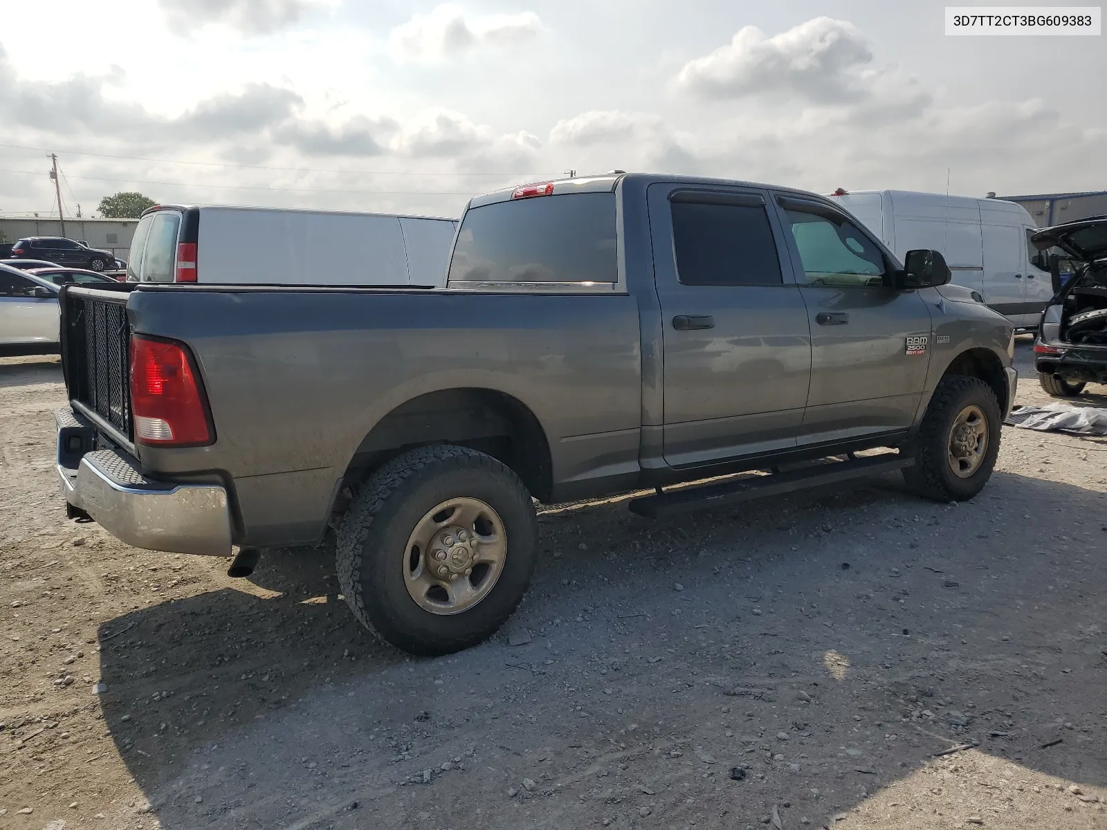 2011 Dodge Ram 2500 VIN: 3D7TT2CT3BG609383 Lot: 64175204