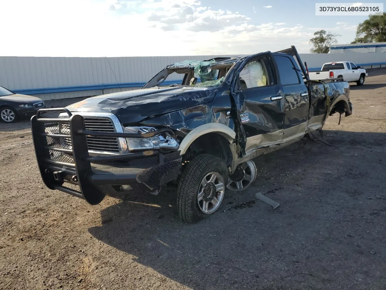 2011 Dodge Ram 3500 VIN: 3D73Y3CL6BG523105 Lot: 64483124