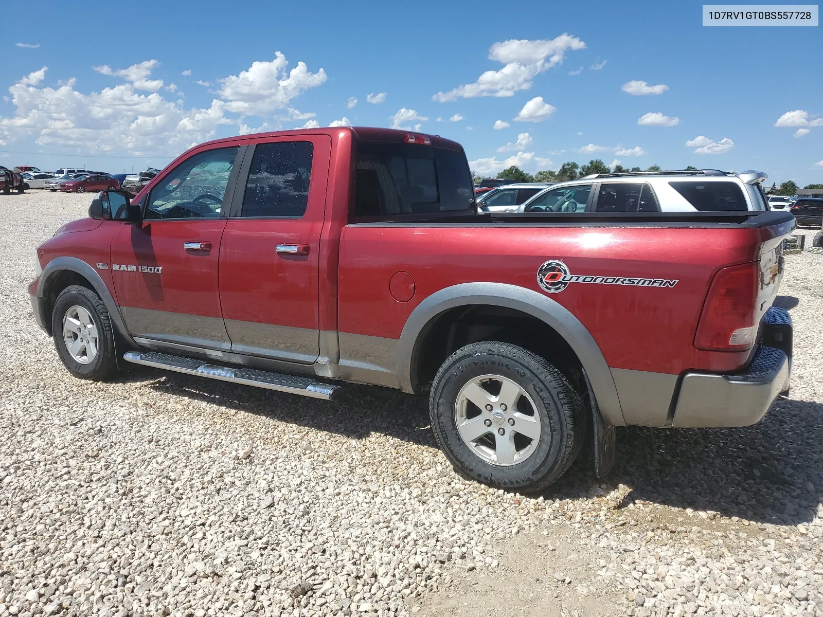 2011 Dodge Ram 1500 VIN: 1D7RV1GT0BS557728 Lot: 64861694