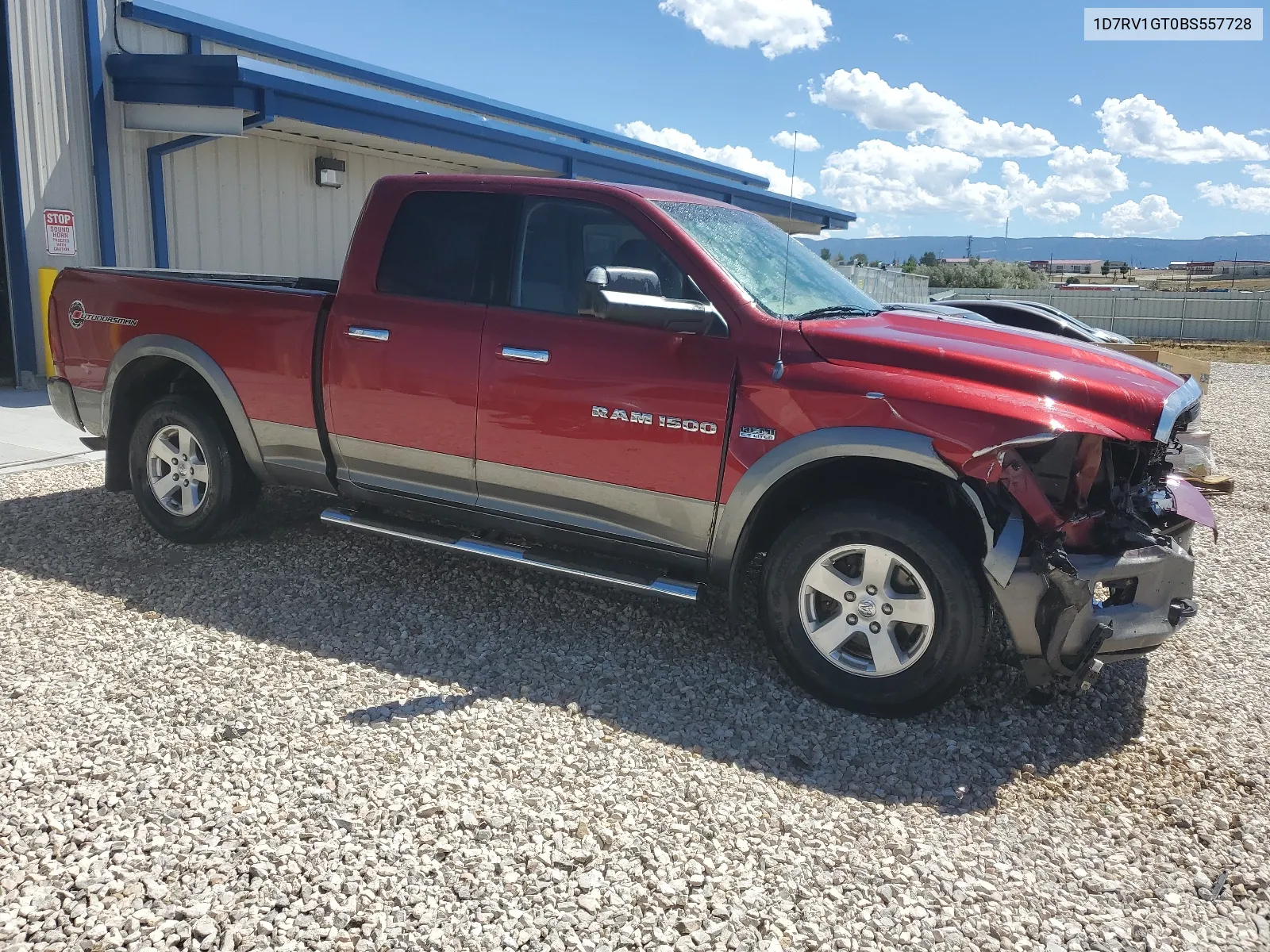 2011 Dodge Ram 1500 VIN: 1D7RV1GT0BS557728 Lot: 64861694