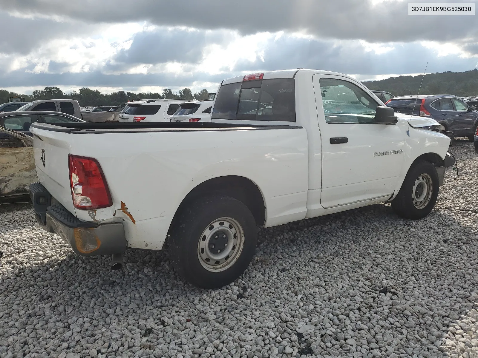 2011 Dodge Ram 1500 VIN: 3D7JB1EK9BG525030 Lot: 65363964