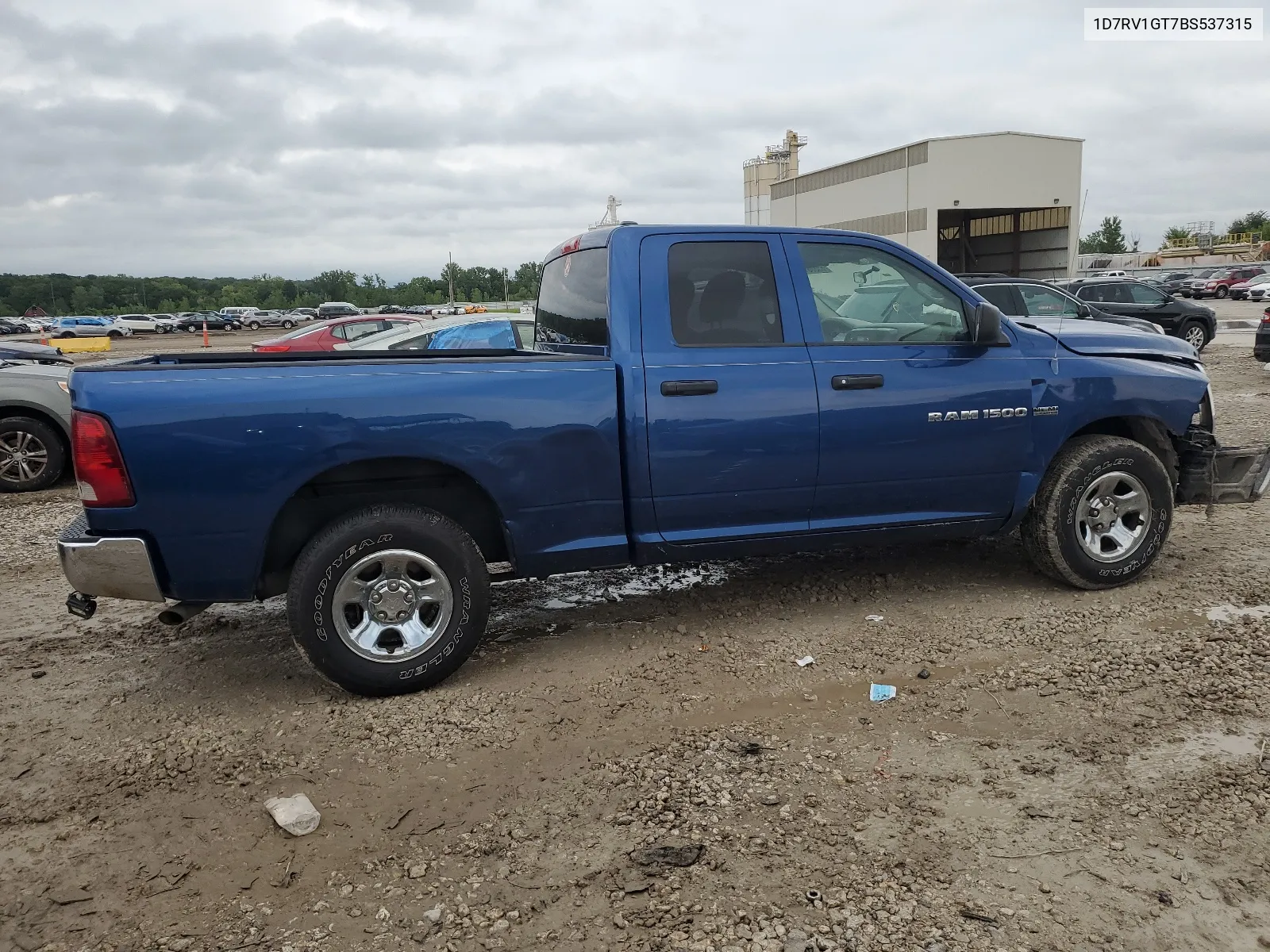 2011 Dodge Ram 1500 VIN: 1D7RV1GT7BS537315 Lot: 65388794