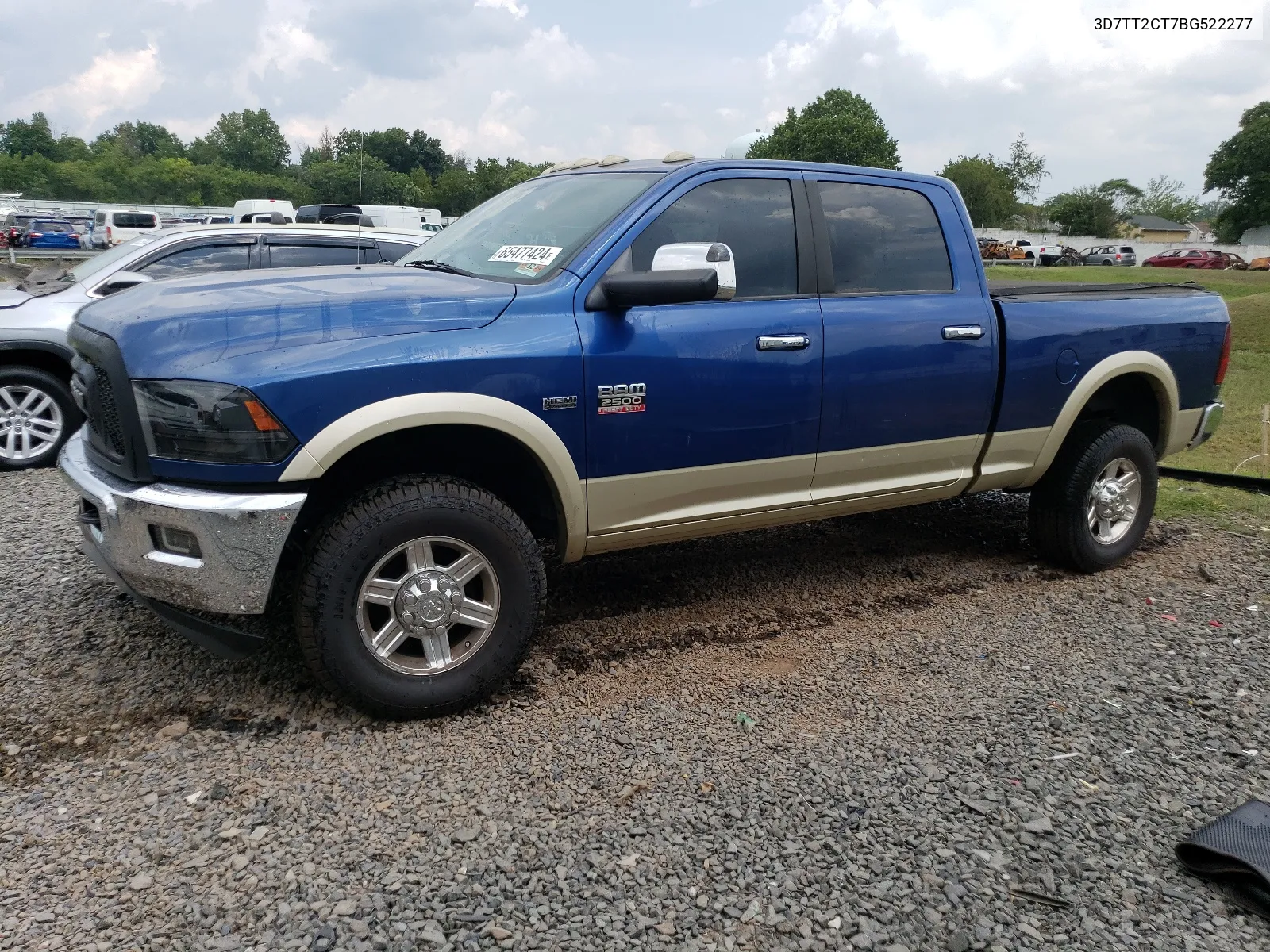 2011 Dodge Ram 2500 VIN: 3D7TT2CT7BG522277 Lot: 65477424