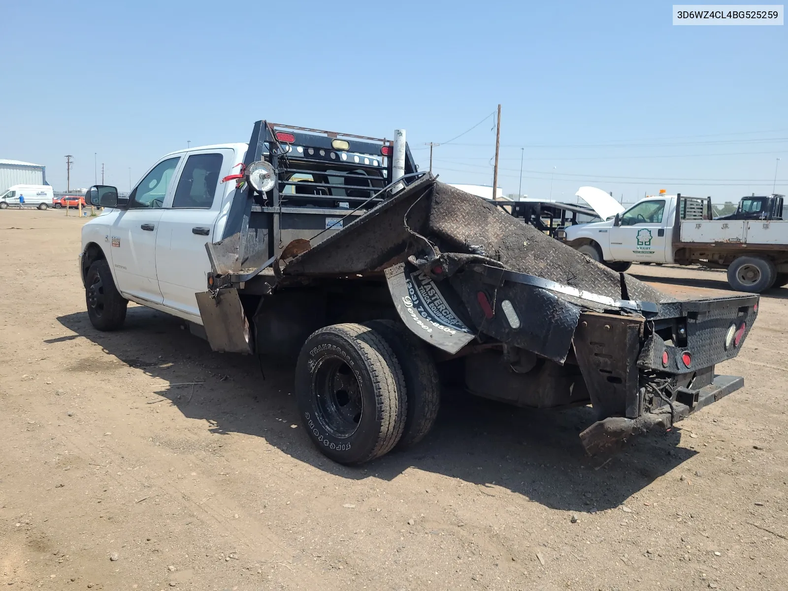 2011 Dodge Ram 3500 St VIN: 3D6WZ4CL4BG525259 Lot: 65842214